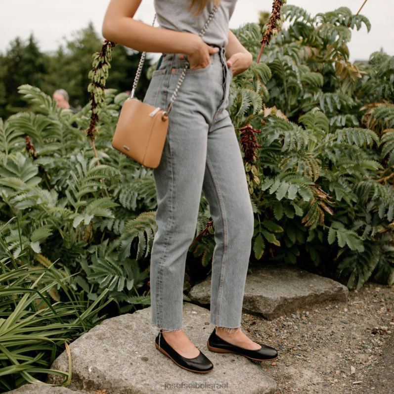 il Josef Seibel נשים פנג'ה 01 דירות שָׁחוֹר VJ4P4157