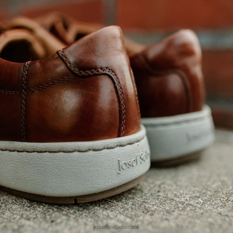 il Josef Seibel גברים דיוויד 03 נעלי ספורט קוניאק VJ4P4296