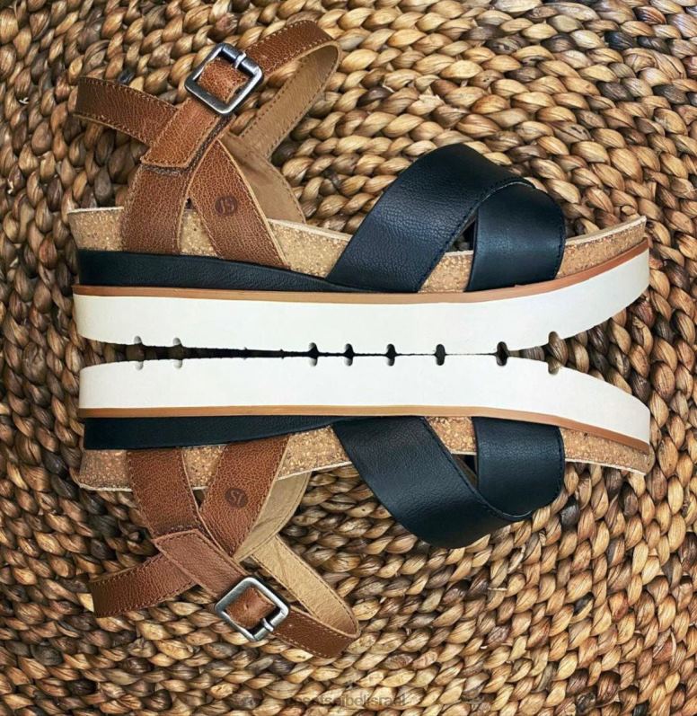 il Josef Seibel נשים נקי 10 סנדלים שָׁחוֹר VJ4P4126