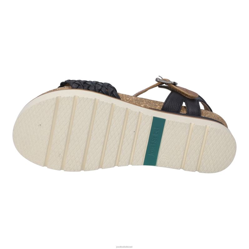 il Josef Seibel נשים נקי 16 סנדלים שָׁחוֹר VJ4P462