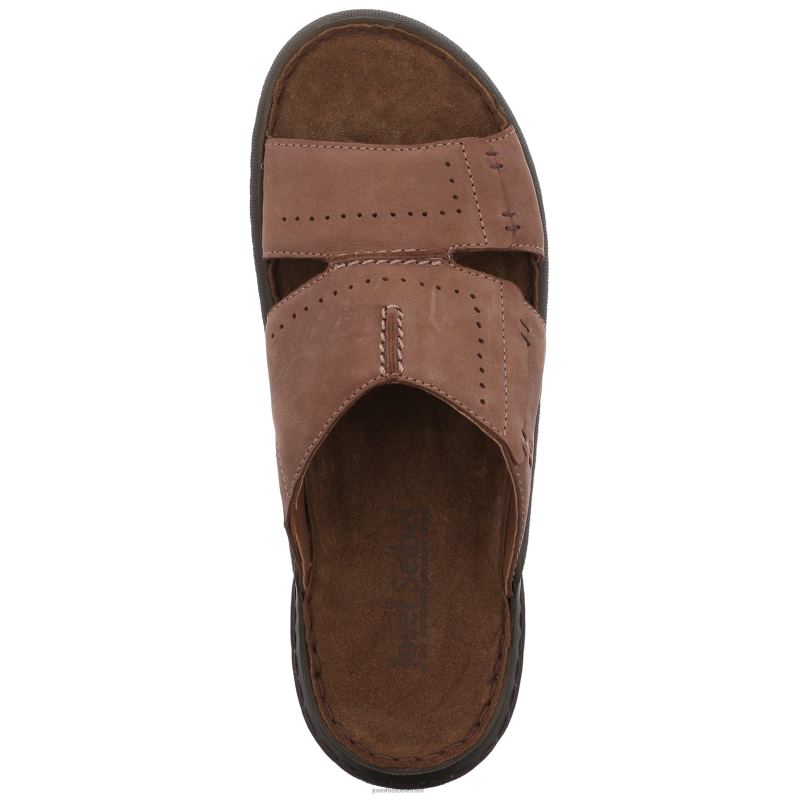 il Josef Seibel גברים לוגן 21 סנדלים אגוז VJ4P4366