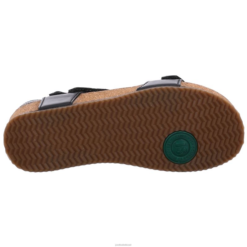 il Josef Seibel נשים טונגה 25 סנדלים שָׁחוֹר VJ4P477