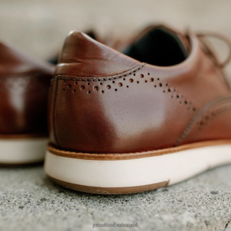 il Josef Seibel גברים טיילר 33 נעלי שרוכים קוניאק VJ4P4281