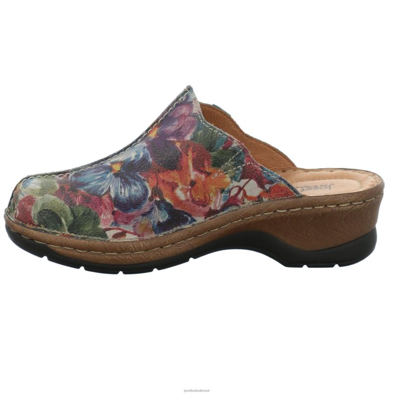 il Josef Seibel נשים קטלוניה 51 קבקבים הדפס גרפיט VJ4P4277