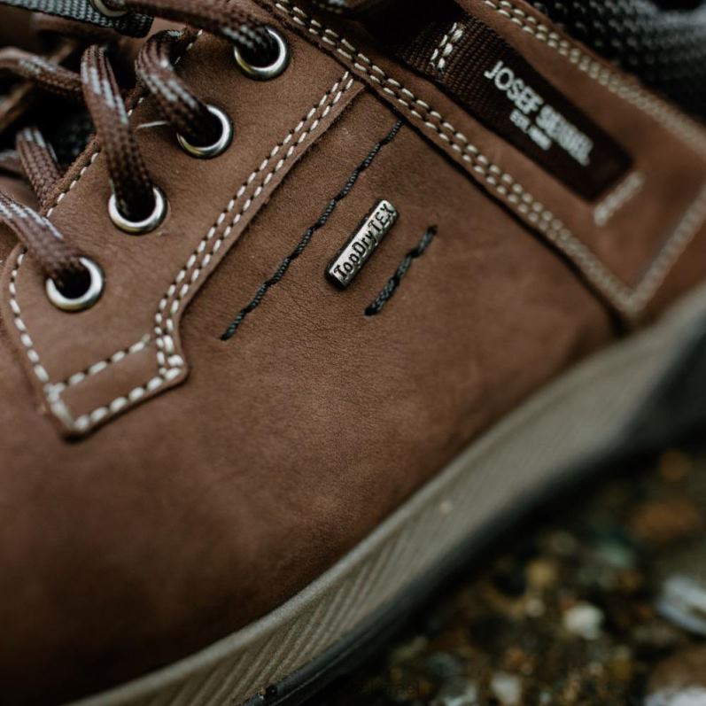 il Josef Seibel גברים ריימונד 51 נעלי שרוכים טבק VJ4P4286