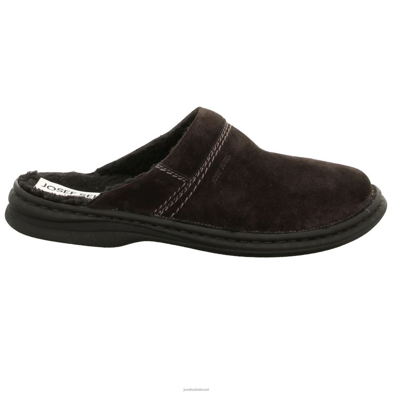 il Josef Seibel גברים מקסימום 67 נעלי בית שָׁחוֹר VJ4P4319