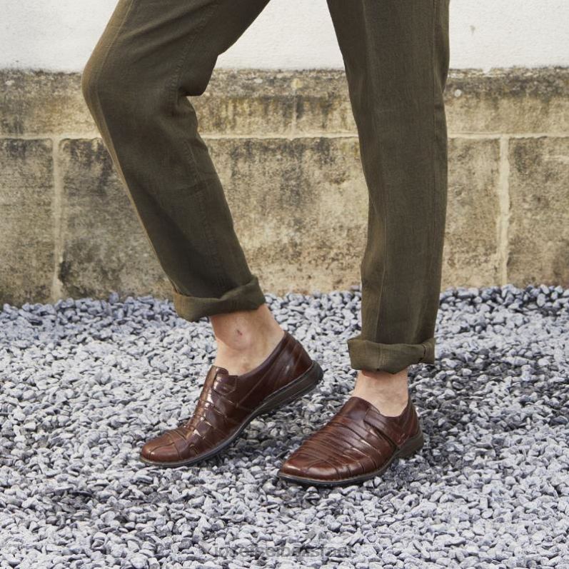 il Josef Seibel גברים סטיבן נעלי החלקה מרונה VJ4P4310